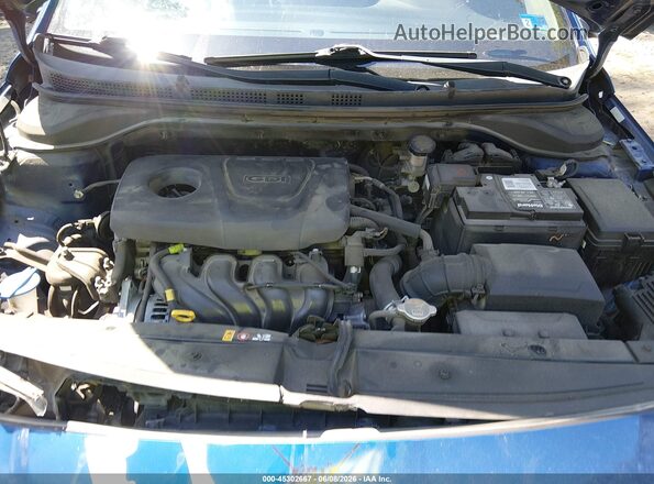 3KPC24A39KE060196 2019 HYUNDAI ACCENT Blue Rear view