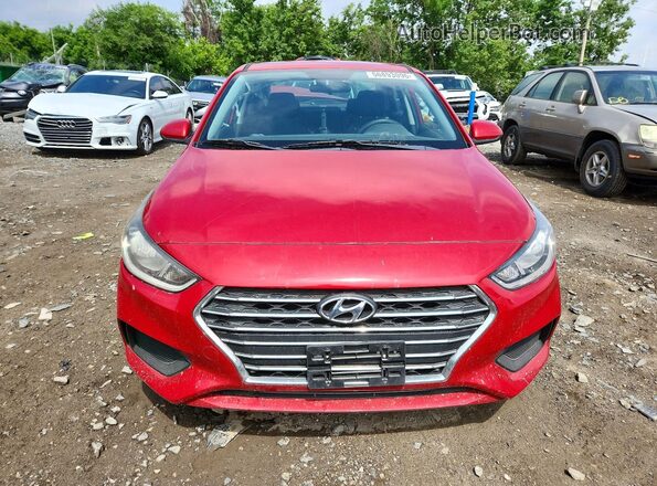 3KPC24A39KE085146 2019 HYUNDAI ACCENT Red Front view