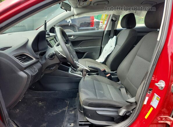 3KPC24A39KE085146 2019 HYUNDAI ACCENT Red Front interior view
