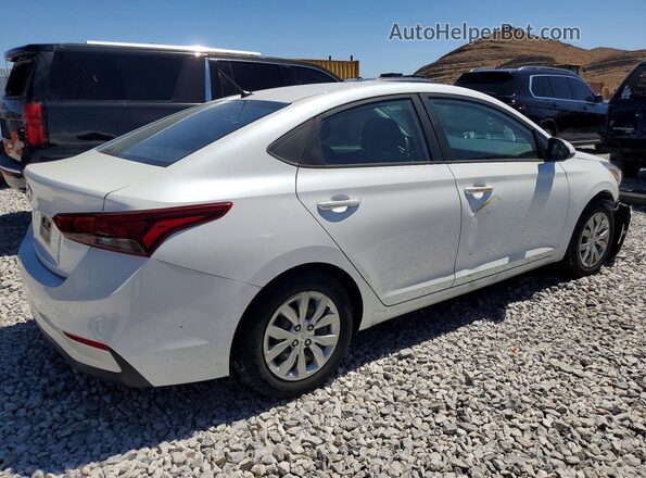 3KPC24A3XJE012219 2018 HYUNDAI ACCENT White უკანა მარჯვენა