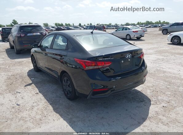 3KPC24A3XKE073149 2019 HYUNDAI ACCENT Black Tył lewy