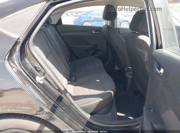 3KPC24A3XKE073149 2019 HYUNDAI ACCENT Black Widok naklejki z numerem VIN