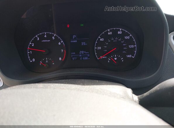 3KPC24A3XKE073149 2019 HYUNDAI ACCENT Black Widok tylnych siedzeń