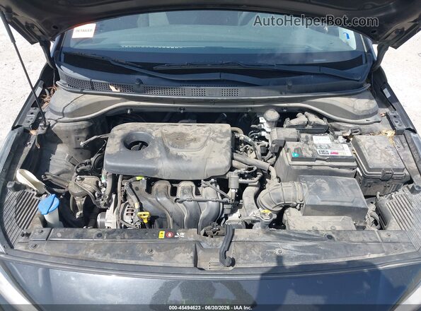 3KPC24A3XKE073149 2019 HYUNDAI ACCENT Black Widok z tyłu