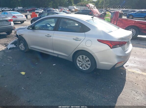 3KPC24A3XKE079503 2019 HYUNDAI ACCENT Silver Tył lewy