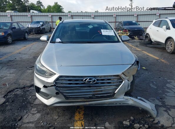 3KPC24A3XKE079503 2019 HYUNDAI ACCENT Silver Widok zestawu wskaźników