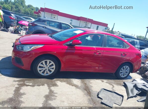 3KPC24A60ME136952 2021 HYUNDAI ACCENT Red Vista interior de 360 grados