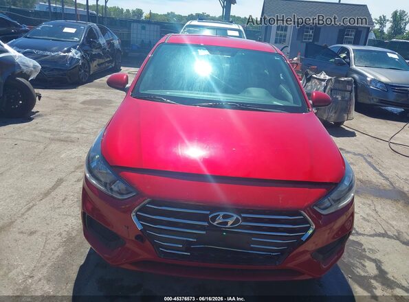 3KPC24A60ME136952 2021 HYUNDAI ACCENT Red Vista del cuadro de instrumentos