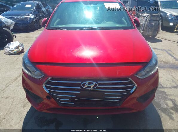 3KPC24A60ME136952 2021 HYUNDAI ACCENT Red 