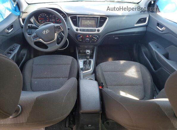3KPC24A60NE164302 2022 HYUNDAI ACCENT Silver Вид панелі приладів