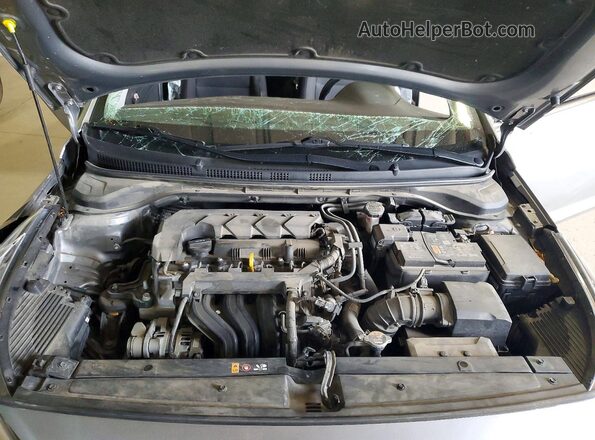 3KPC24A60NE164302 2022 HYUNDAI ACCENT Silver Вид задньої частини салону