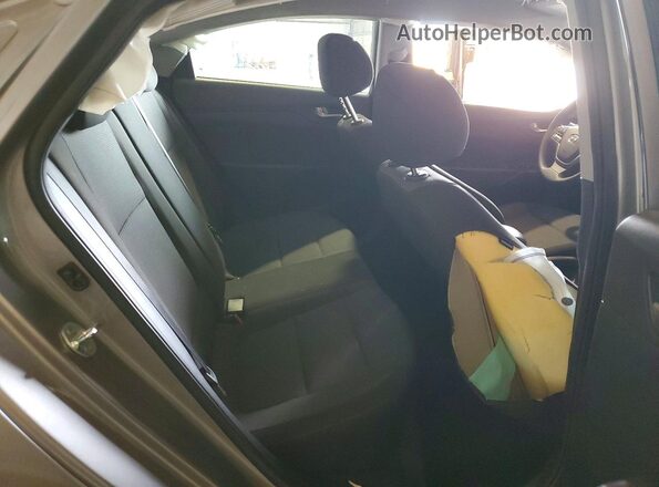 3KPC24A60NE164302 2022 HYUNDAI ACCENT Silver Вид задніх сидінь