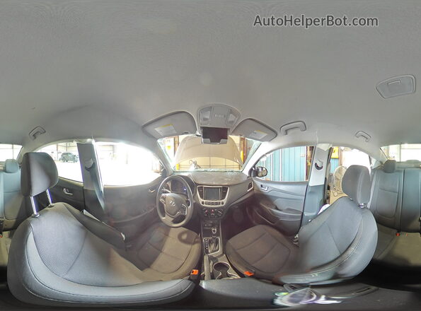 3KPC24A60NE164302 2022 HYUNDAI ACCENT Silver Вид наклейки з VIN-кодом