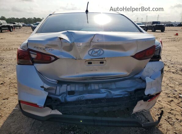 3KPC24A60NE167944 2022 HYUNDAI ACCENT Silver Հետևի տեսք