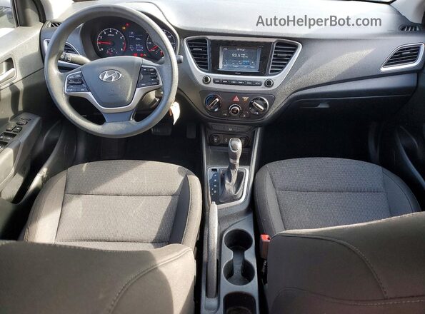 3KPC24A61LE109550 2020 HYUNDAI ACCENT Silver წინა პანელის ხედი