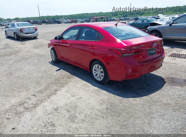 3KPC24A61LE122783 2020 HYUNDAI ACCENT Red Задня ліва чверть