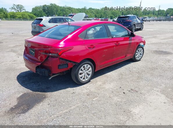 3KPC24A61LE122783 2020 HYUNDAI ACCENT Red Задня права чверть