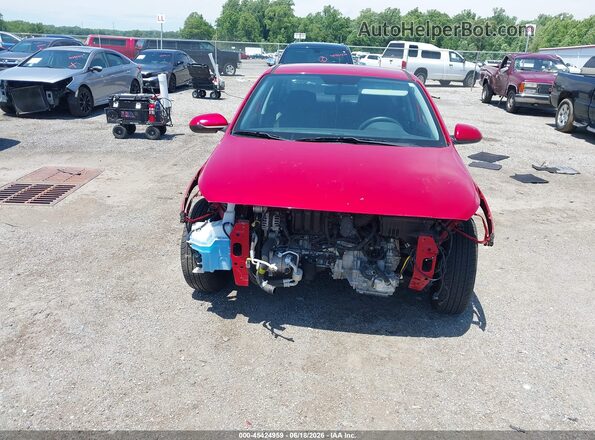 3KPC24A61LE122783 2020 HYUNDAI ACCENT Red Вид задньої частини салону