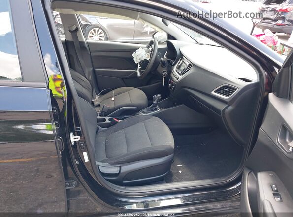 3KPC24A61ME128472 2021 HYUNDAI ACCENT Black Vista interior delantera