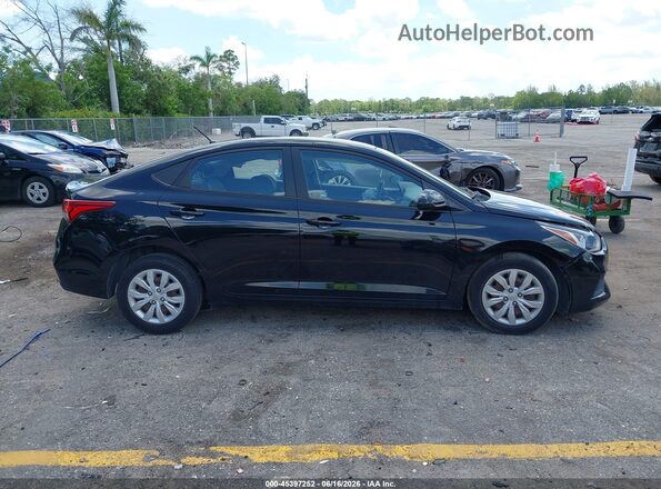 3KPC24A61ME128472 2021 HYUNDAI ACCENT Black Vista interior trasera