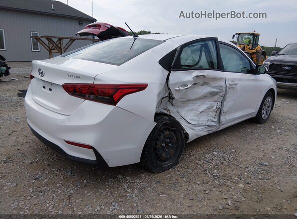 3KPC24A61ME131937 2021 HYUNDAI ACCENT White Հետևի աջ