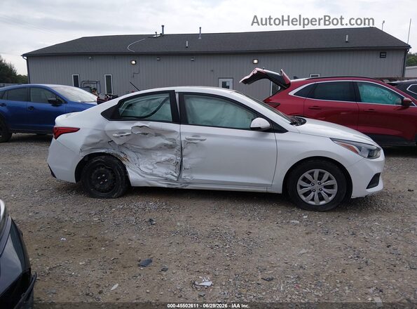 3KPC24A61ME131937 2021 HYUNDAI ACCENT White Սալոնի հետևի տեսք