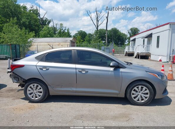 3KPC24A61ME134465 2021 HYUNDAI ACCENT Silver Вид задньої частини салону