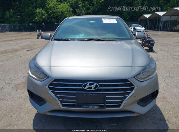 3KPC24A61ME134465 2021 HYUNDAI ACCENT Silver Вид щитка приладів