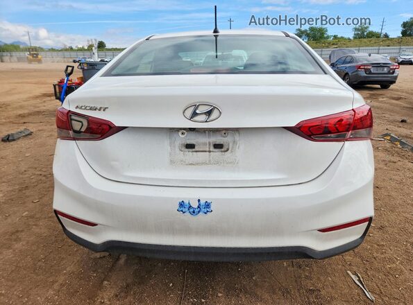 3KPC24A61ME137768 2021 HYUNDAI ACCENT White Вид ззаду