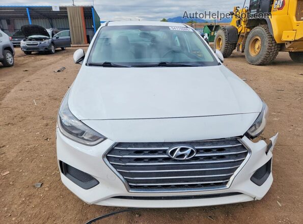 3KPC24A61ME137768 2021 HYUNDAI ACCENT White Вид спереду