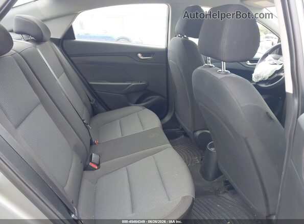 3KPC24A61ME139018 2021 HYUNDAI ACCENT Gray VIN კოდის სტიკერის ხედი