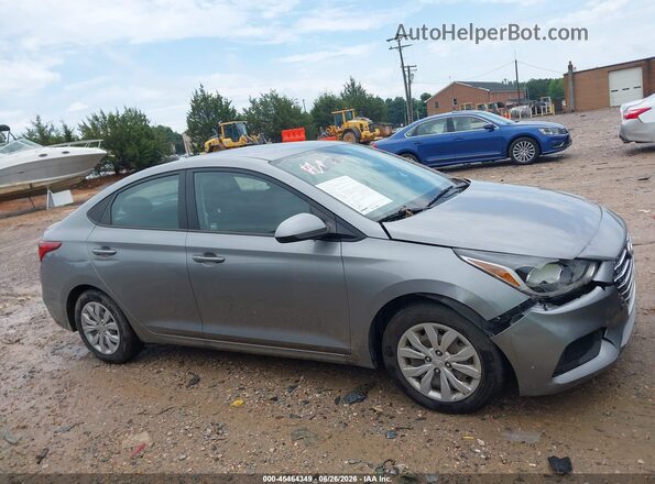 3KPC24A61ME139018 2021 HYUNDAI ACCENT Gray უკანა სალონის ხედი