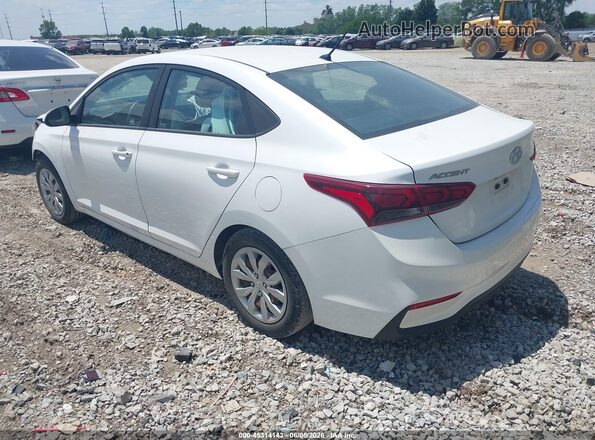 3KPC24A61ME139049 2021 HYUNDAI ACCENT Белый Задняя левая четверть