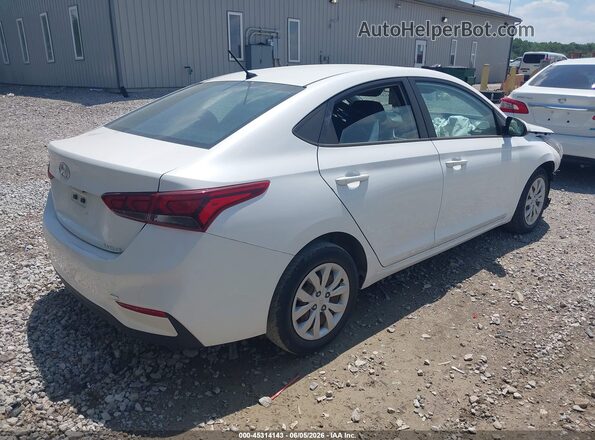 3KPC24A61ME139049 2021 HYUNDAI ACCENT Белый Задняя правая четверть