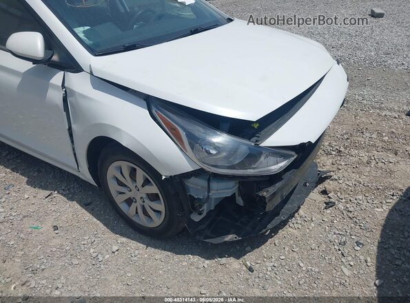 3KPC24A61ME139049 2021 HYUNDAI ACCENT Белый Вид спереди