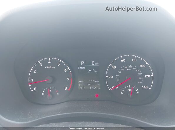 3KPC24A61ME139049 2021 HYUNDAI ACCENT Белый Вид задних сидений