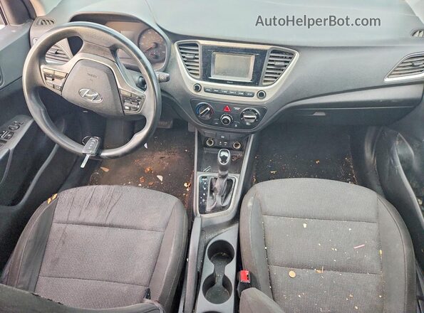 3KPC24A62LE099515 2020 HYUNDAI ACCENT White Widok deski rozdzielczej