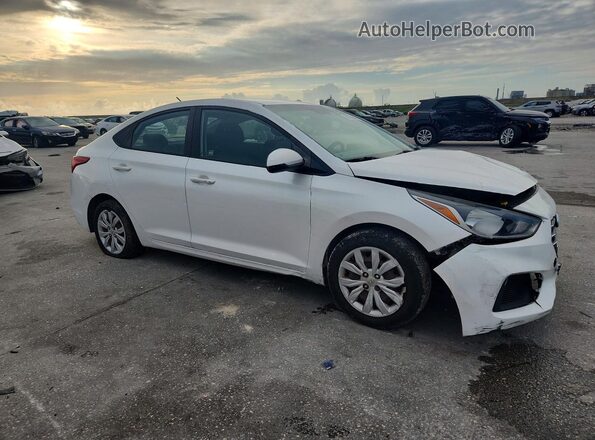 3KPC24A62LE099515 2020 HYUNDAI ACCENT White Przód prawy