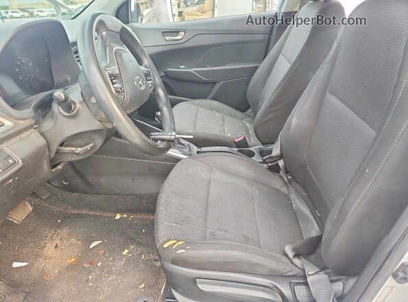3KPC24A62LE099515 2020 HYUNDAI ACCENT White Widok wnętrza z przodu