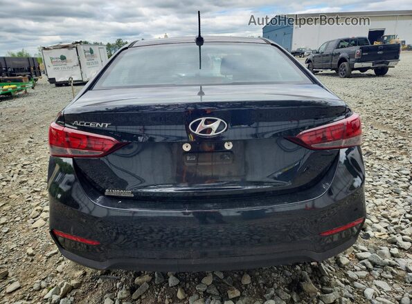 3KPC24A62LE112571 2020 HYUNDAI ACCENT Black Widok z tyłu