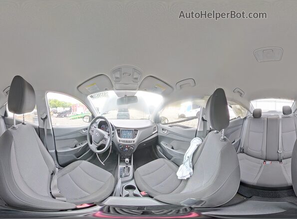 3KPC24A62LE112571 2020 HYUNDAI ACCENT Black Widok naklejki z numerem VIN