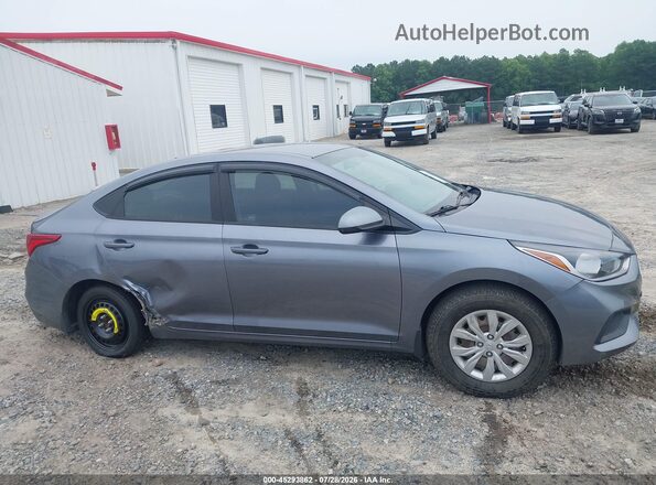 3KPC24A62LE122033 2020 HYUNDAI ACCENT Серый Вид задней части салона