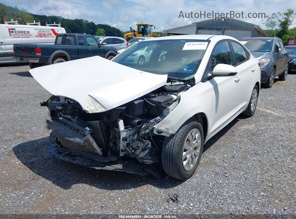 3KPC24A62LE125448 2020 HYUNDAI ACCENT White Դիմացի տեսք