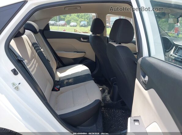 3KPC24A62LE125448 2020 HYUNDAI ACCENT White VIN կոդի պիտակի տեսք