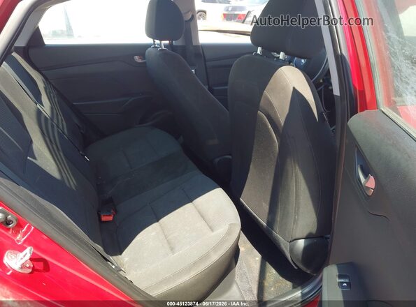 3KPC24A62ME129582 2021 HYUNDAI ACCENT Red VIN կոդի պիտակի տեսք