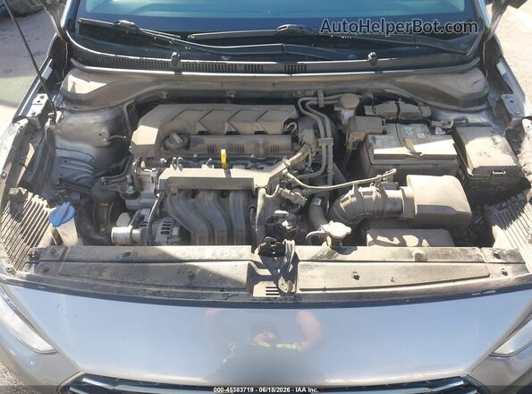 3KPC24A62NE159960 2022 HYUNDAI ACCENT Gray Vista trasera