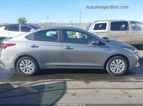 3KPC24A62NE159960 2022 HYUNDAI ACCENT Gray Vista interior trasera