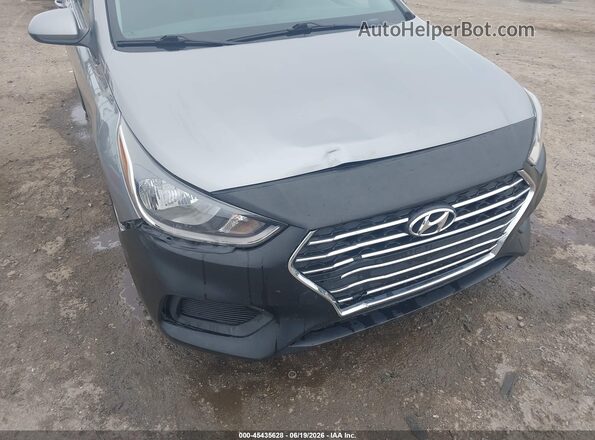 3KPC24A62NE160042 2022 HYUNDAI ACCENT Gray წინა ხედი