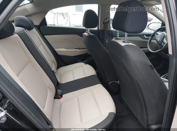 3KPC24A62NE169274 2022 HYUNDAI ACCENT Black VIN კოდის სტიკერის ხედი