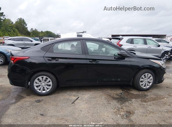 3KPC24A62NE169274 2022 HYUNDAI ACCENT Black სალონის 360-გრადუსიანი ხედი